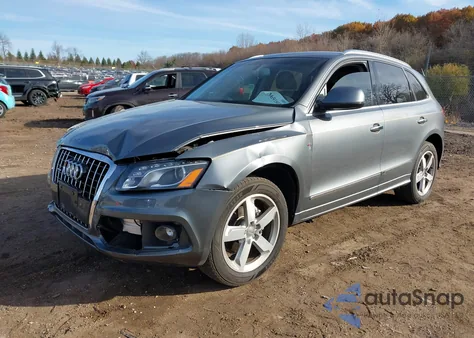 2012 Audi Q5 3.2 Premium Plus from USA, damaged, VIN WA1DKAFP1CA126611